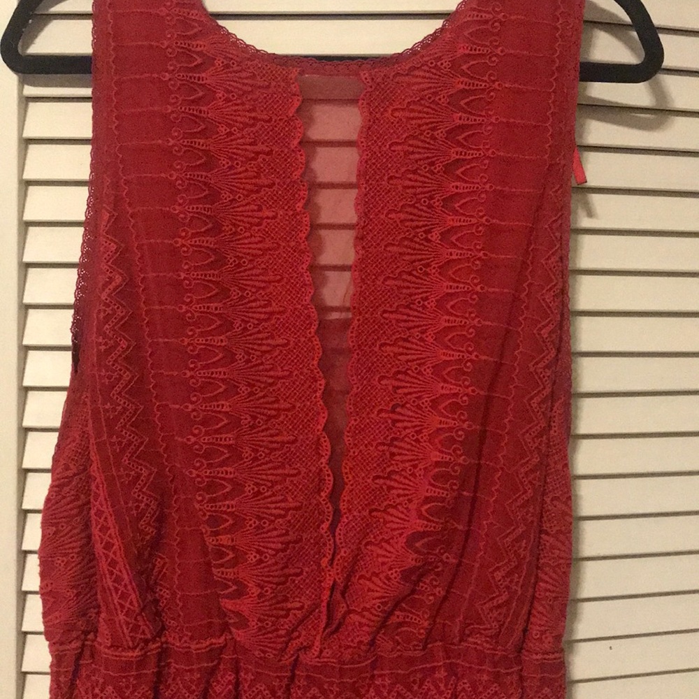 Free people red dress - Picture 2 of 3